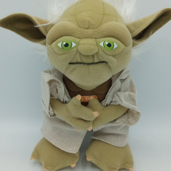 Yoda Talking Star Wars Underground Toys 9.5"T Plush NWOT - Picture 2 of 7